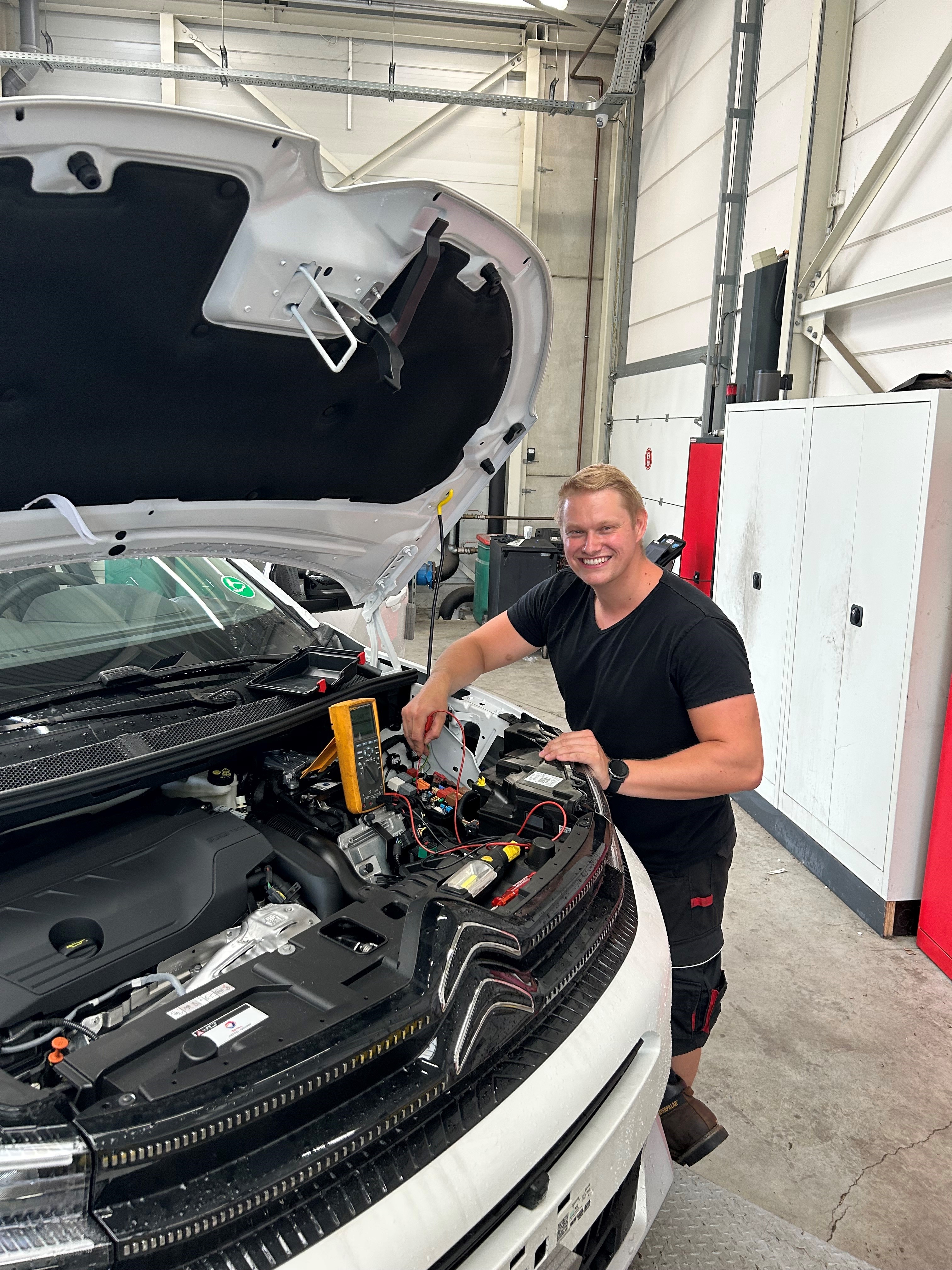 Automechanieker Felix Herentals