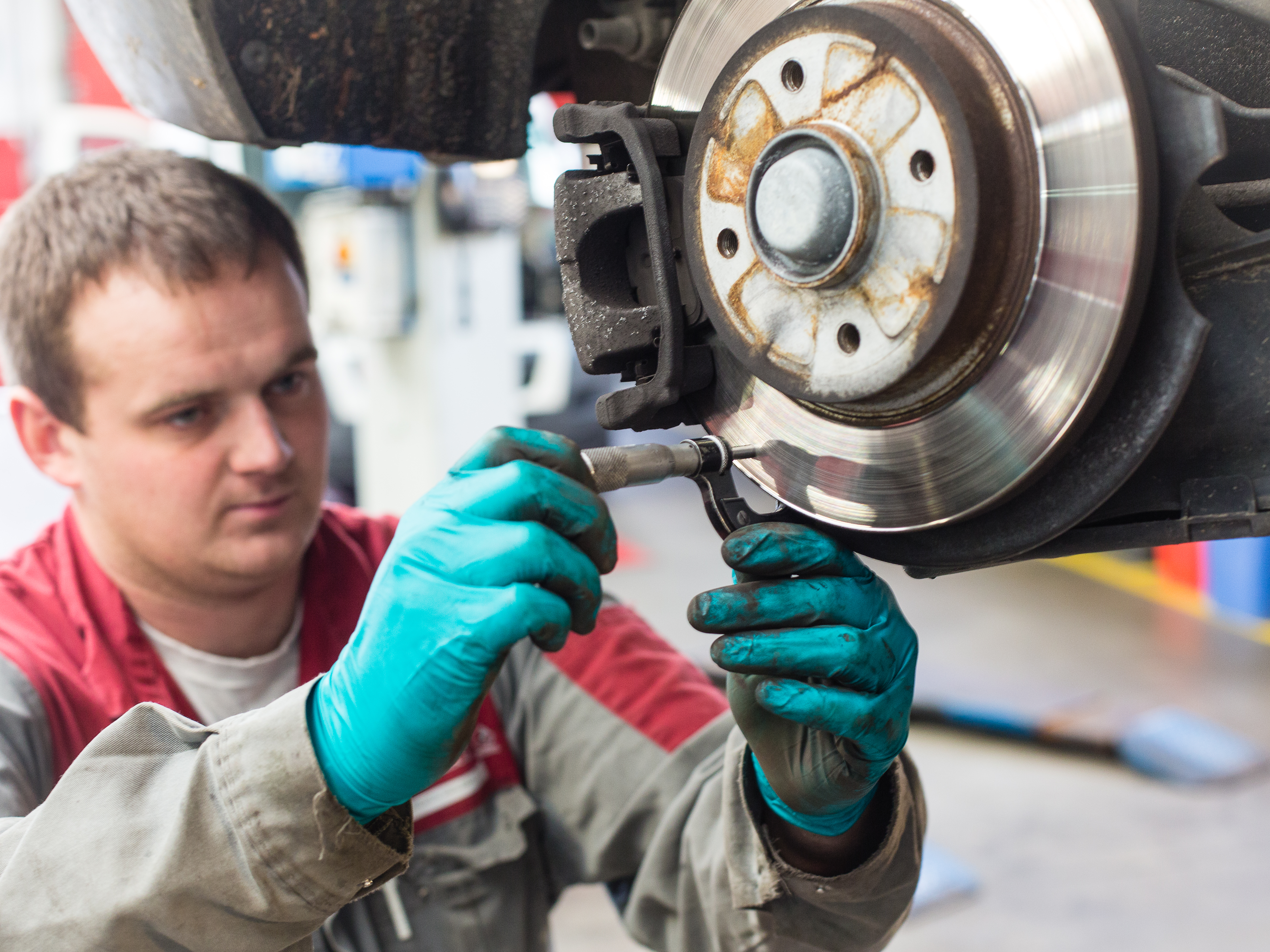 Automechanieker Felix Brecht