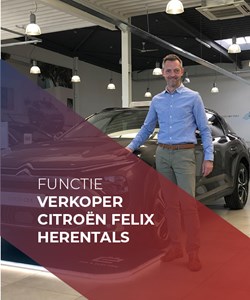 Verkoper Citroën Felix Herentals