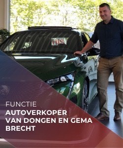 Autoverkoper Van Dongen en Gema Brecht